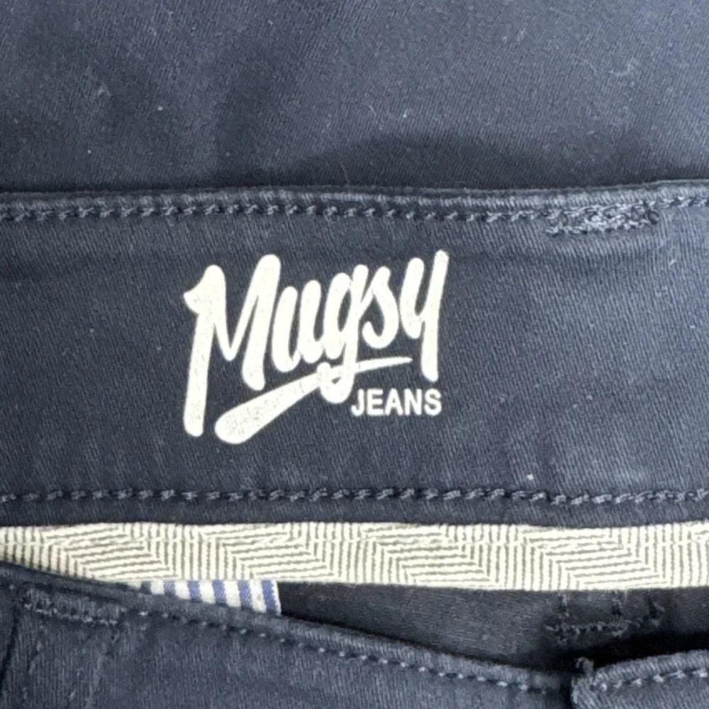 Mugsy Men's Navy Blue Morgans Classic Fit Super Stretch Pants Size 31x30